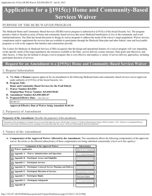 Application For 1915 C HCBS Waiver KS 0303 R03 07 KanCare   Application For 1915c Hcbs Waiver Ks0303r0307 Kancare 