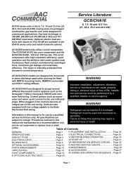 CHA16 (6.5-12.5) Service Manual - Allied Commercial