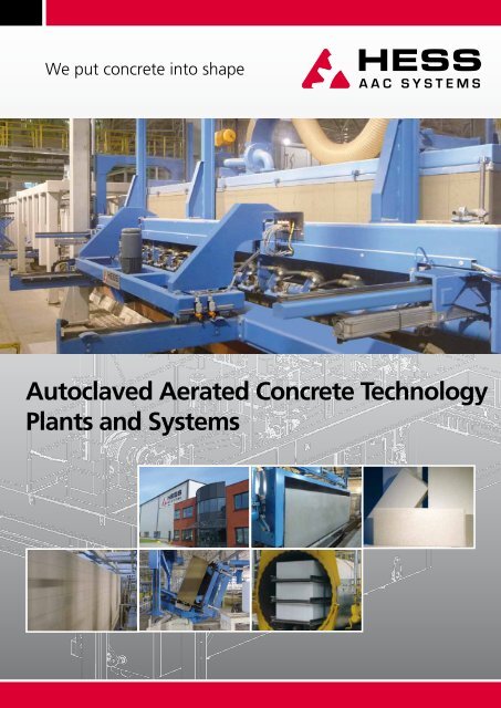 Autoclaved Aerated Concrete Technology Plants and ... - HESS Group
