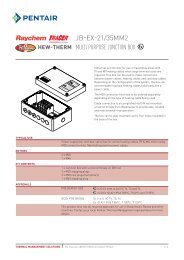 JB-EX-21/35MM2 - Pentair Thermal Controls