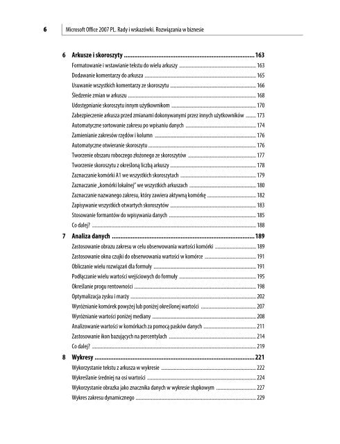 Microsoft Office 2007 PL. Rady i wskazÃ³wki. RozwiÄzania ... - Structum