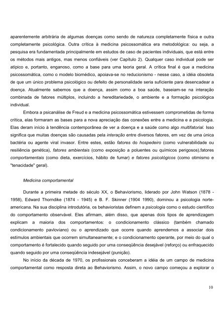 Texto Complementar 1.2. Straub - Saude e doenÃ§a