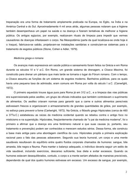 Texto Complementar 1.2. Straub - Saude e doenÃ§a