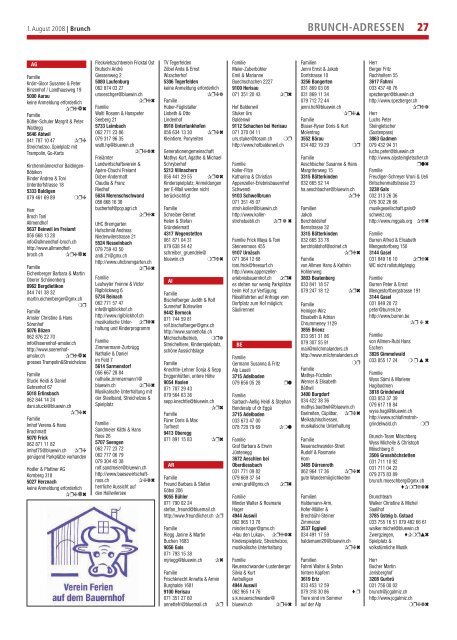 Brunch-Zeitung 2008 - Link Grischun