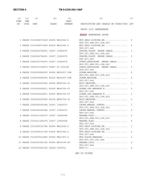 TM9-2330-202-14&P - JATONKAM35s HOME ON THE WEB