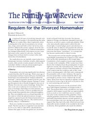 Requiem for the Divorced Homemaker - Atlanta - Divorce Lawyer ...