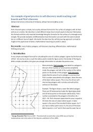 nail boards and Pick's theorem Abstract 1. Introduction