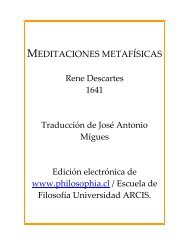 Meditaciones metafÃ­sicas - Colegio del Rosario de Santo Domingo