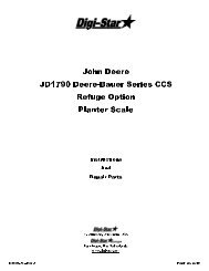 John Deere 1790 Deere - Bauer Series CCS -Refuge ... - Scale Tec