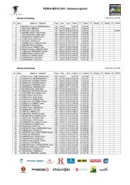 PIERRA MENTA 2010 - Classement gÃ©nÃ©ral - Sportdimontagna.com