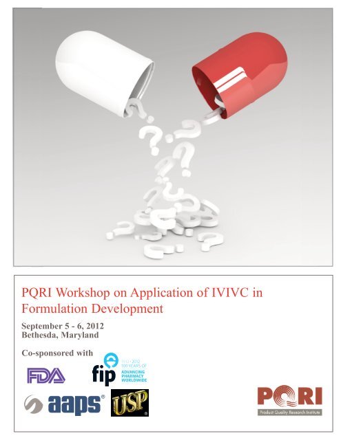 PQRI Workshop on Application of IVIVC in Formulation Development
