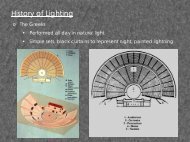 History of Lighting