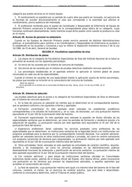 Dossier nÃºm. 21. Proyecto de Ley de creaciÃ³n de las CategorÃ­as de ...