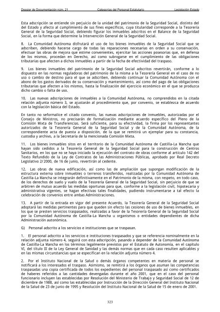 Dossier nÃºm. 21. Proyecto de Ley de creaciÃ³n de las CategorÃ­as de ...