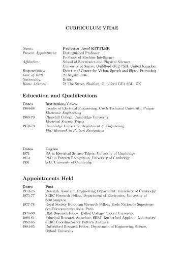 Education and Qualifications Appointments Held - Sauditem.com
