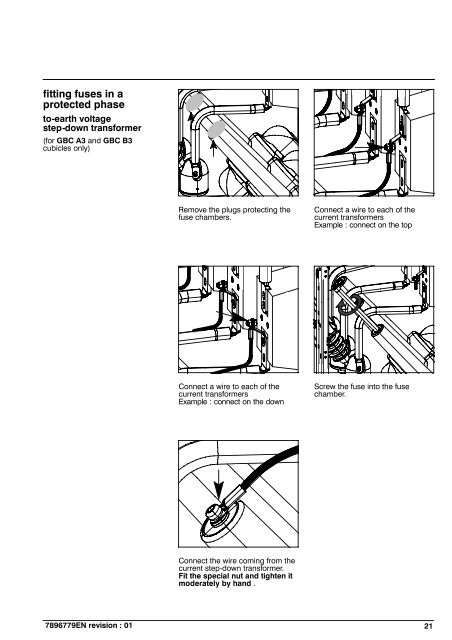 instructions for use SM6 - Schneider Electric