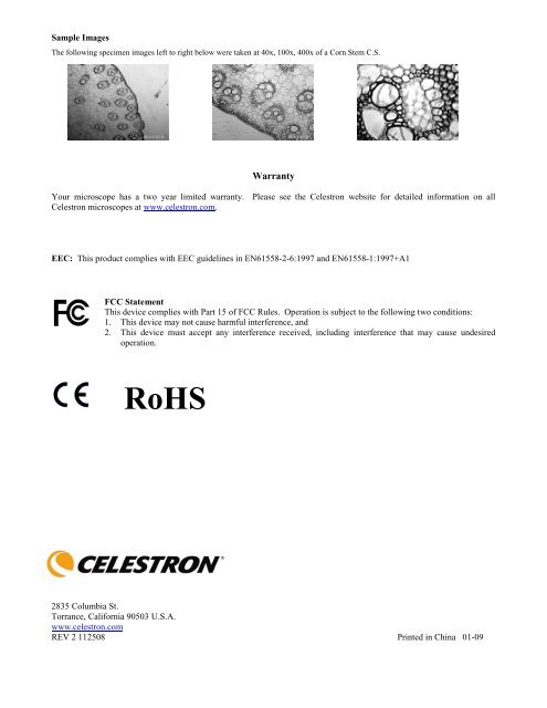 INSTRUCTION MANUAL LCD Digital Microscope (LDM)