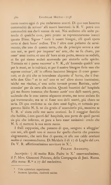 Epistolae mixtae, ex variis Europae locis ab anno 1537 ad ... - Libr@rsi