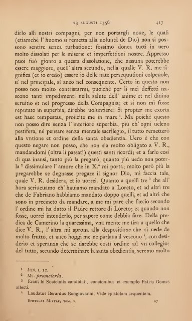 Epistolae mixtae, ex variis Europae locis ab anno 1537 ad ... - Libr@rsi