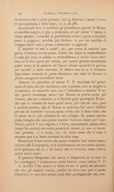 Epistolae mixtae, ex variis Europae locis ab anno 1537 ad ... - Libr@rsi