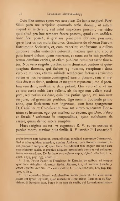 Epistolae mixtae, ex variis Europae locis ab anno 1537 ad ... - Libr@rsi