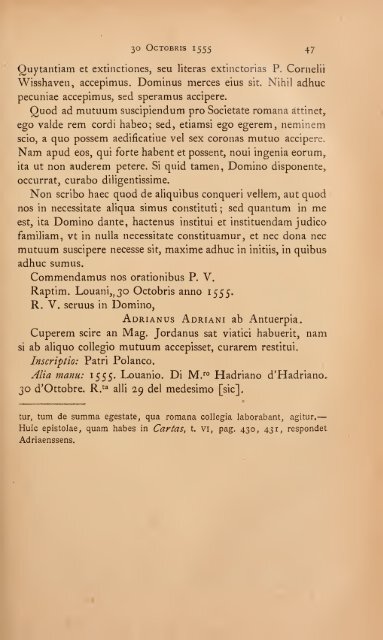 Epistolae mixtae, ex variis Europae locis ab anno 1537 ad ... - Libr@rsi