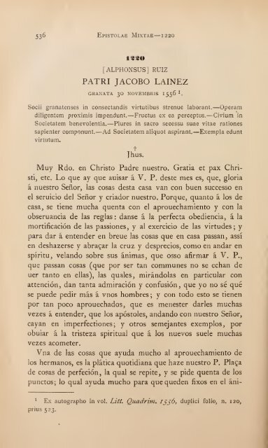 Epistolae mixtae, ex variis Europae locis ab anno 1537 ad ... - Libr@rsi