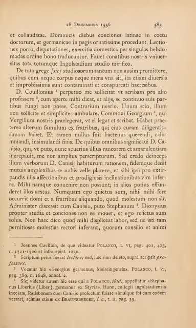 Epistolae mixtae, ex variis Europae locis ab anno 1537 ad ... - Libr@rsi