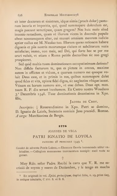 Epistolae mixtae, ex variis Europae locis ab anno 1537 ad ... - Libr@rsi