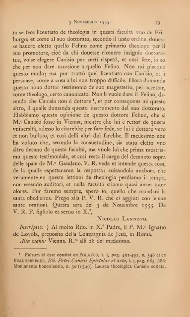 Epistolae mixtae, ex variis Europae locis ab anno 1537 ad ... - Libr@rsi