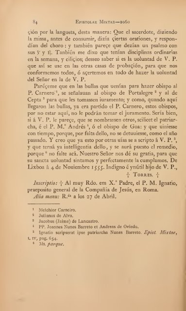 Epistolae mixtae, ex variis Europae locis ab anno 1537 ad ... - Libr@rsi