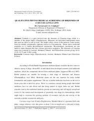 qualitative phytochemical screening of rhizomes of curcuma longa linn