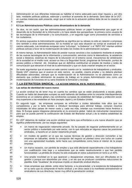 RESOLUCIONES DE POLÃTICAS SECTORIALES - TCM-UGT