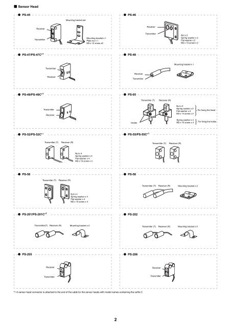 Digital Photoelectric Sensor PS-N10 Series Instruction Manual ...