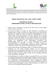 Vienna Declaration DT - Forest Europe