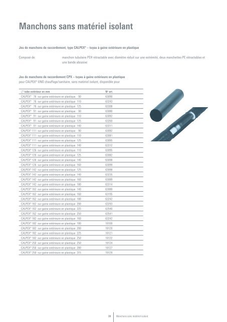 CALPEX® - Brugg Rohrsystem AG