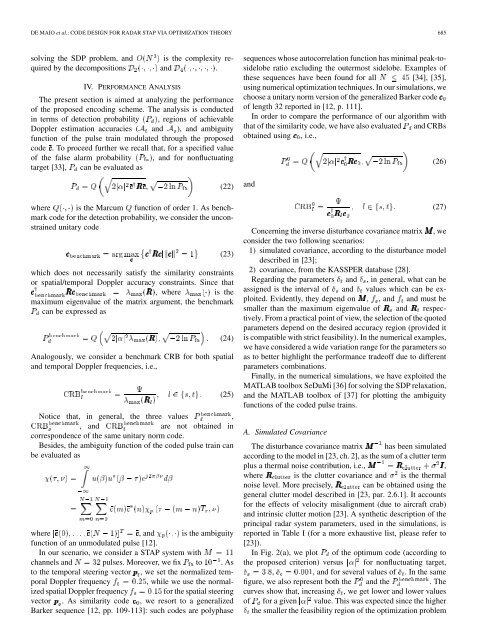 Code Design for Radar STAP via Optimization Theory