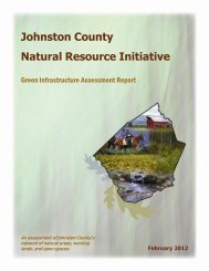 Johnston County Natural Resource Initiative - NC Forest Service