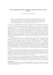 THE NOETHER-LEFSCHETZ THEOREM FOR THE DIVISOR ...