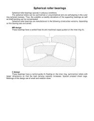 Spherical roller bearings