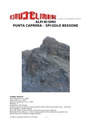 spigolo bessone - Cuneoclimbing