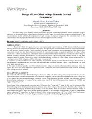 Design of Low-Offset Voltage Dynamic Latched ... - IOSRJEN