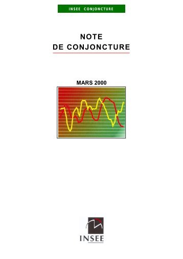 note de conjoncture mars 2000 - Epsilon - Insee