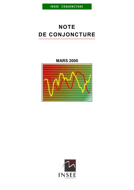 note de conjoncture mars 2000 - Epsilon - Insee