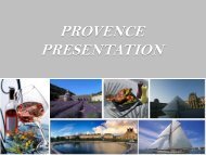Provence presentation - w travel france