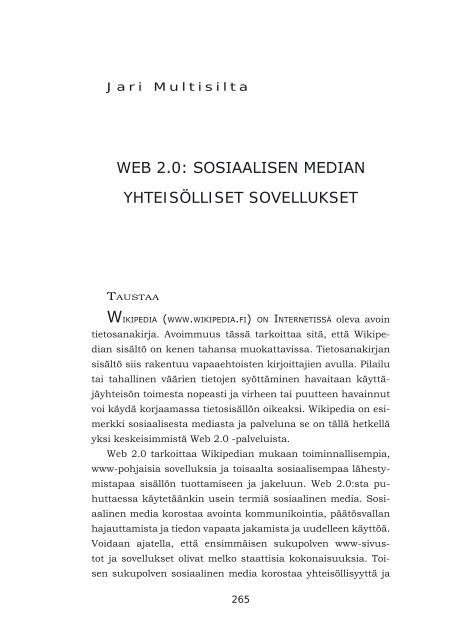 Kirja PDF-muodossa - Turun yliopisto