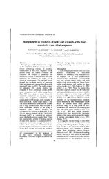 Stump length as related to atrophy and strength of the thigh muscles ...