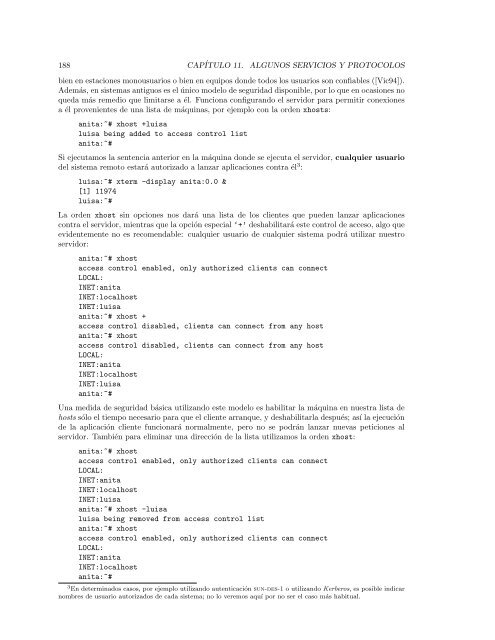 SEGURIDAD EN UNIX Y REDES