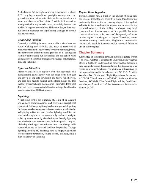 Chapter 11: Weather Theory - FAA