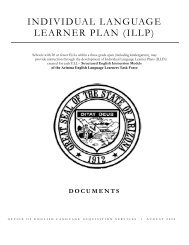 Individual Language Learner Plan (ILLP)